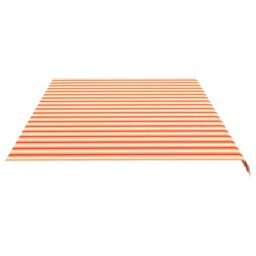 Berkfield Home Replacement Fabric for Awning Yellow & Orange 6x3.5 m - thumbnail 4