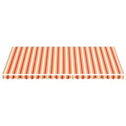 Berkfield Home Replacement Fabric for Awning Yellow & Orange 6x3.5 m - thumbnail 3