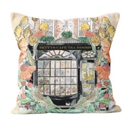 Claire Louise Bettys In Full Bloom 45cm x 45cm Double Sided Cushion - Size: 45 cm x 45 cm - thumbnail 1