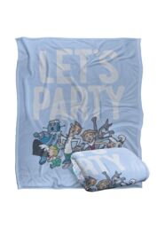 Warner Brothers Jetsons Officially Licensed Silky Touch Super Soft Throw Blanket 152 x 127 cm in White - thumbnail 2