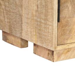 Berkfield Home Bookshelf 60x35x180 cm Solid Mango Wood in Brown - Size: 60 x 35 x 180 cm - thumbnail 4