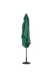 Garden Sanctuary Rectangular Sunshade Waterproof Garden Parasol with Round Base in Green - thumbnail 5