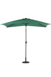 Garden Sanctuary Rectangular Sunshade Waterproof Garden Parasol with Round Base in Green - thumbnail 3