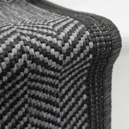 runrug Stair Runner Carpet - Reversible & Durable, 2mm - 'Illusion' in Midnight - Size: 60 cm x 660 cm - thumbnail 2