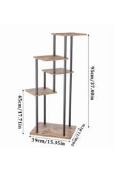 ExtraStar 5-Tier Plant Stand & Flower Pot Display Rack​ in Brown - thumbnail 7