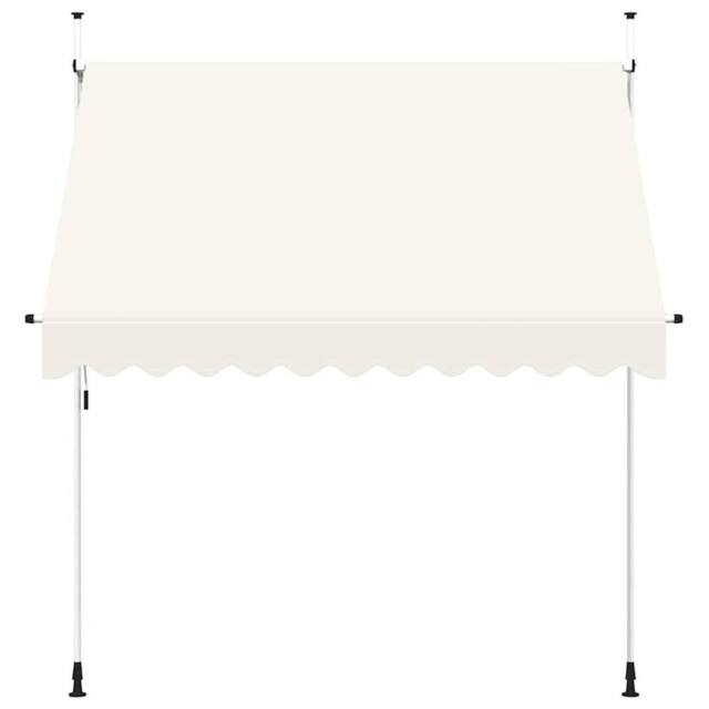 Berkfield Home Manual Retractable Awning 250 cm Cream in Beige - image 1