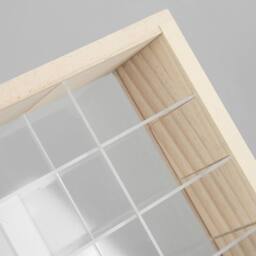 ERGOVEXA Display Case Acrylic Hot Wheels Diecast Car Matchbox Showcase in Natural - thumbnail 5