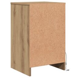 Berkfield Home Bedside Cabinet Artisan oak 38 x 34 x 61 cm Particle board in Brown - thumbnail 8