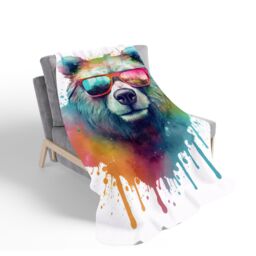 Warren Reed - Designer Cozy Rome Street Sherpa Blanket - Size: Large - thumbnail 2