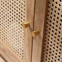 CALICOSY 2-Door Buffet In Rattan Cane, 110 Cm Wide - PALMO in Light Brown - thumbnail 9