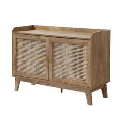 CALICOSY 2-Door Buffet In Rattan Cane, 110 Cm Wide - PALMO in Light Brown - thumbnail 5