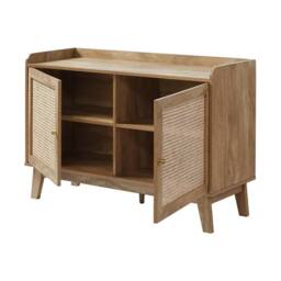 CALICOSY 2-Door Buffet In Rattan Cane, 110 Cm Wide - PALMO in Light Brown - thumbnail 6