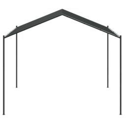 Berkfield Home Canopy Tent Anthracite 3x3 m Steel & Fabric in Black - thumbnail 4