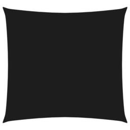 Berkfield Home Sunshade Sail Oxford Fabric Square 3x3 m Black - thumbnail 2