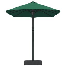 Berkfield Home Garden Parasol Folding Green 385 x 209 x 244 cm Fabric - thumbnail 5