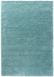 Desire Rugs Modern Elegant Soft Shaggy Rug for Living Rooms - Stylish Area Rugs in Duck Egg Blue - Size: 60 cm x 110 cm - thumbnail 2