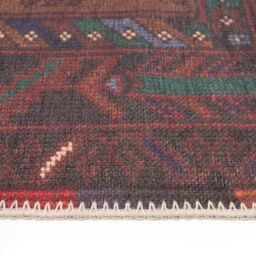 Kukoon Large Area Rugs for Living Room Washable & Non Slip in Burgundy - Size: 60 cm x 240 cm - thumbnail 5