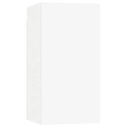 Berkfield Home 8 Piece TV Cabinet Set White Engineered Wood - thumbnail 7