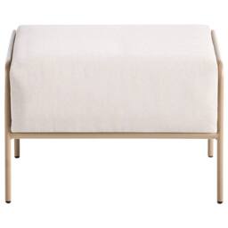 Wyld and Coco Beige Garden Chair with Upholstered Cushions and Footrest - thumbnail 9