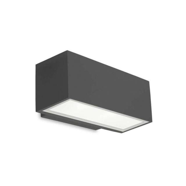 Netlighting Afrodita Outdoor LED Up & Down Wall Light Grey 22cm 1955lm 4000K IP65