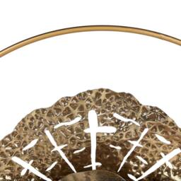 Wyld and Coco Gold Geometric Wall Sculpture Abstract Modern Glam 900 x 160 x 500cm - Size: 900 x 160 x 500 cm - thumbnail 5