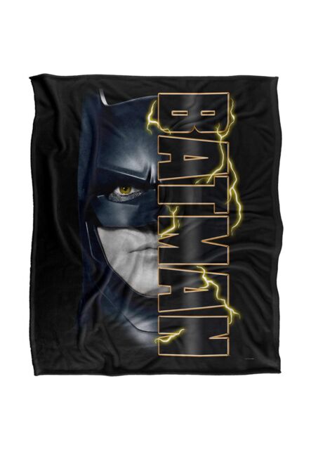 Warner Brothers The Flash (2023) Officially Licensed Silky Touch Super Soft Throw Blanket 152 x 127 cm in White - image 1