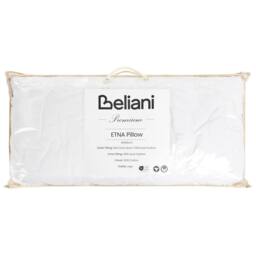Wyld and Coco White Triple Compartment Down Pillow 40 x 80 cm Cotton Casing - thumbnail 5