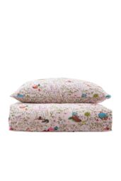 Belle & Boo 'Fairytale' Reversible Cotton Duvet Cover Set in Pink - Size: Junior - thumbnail 5