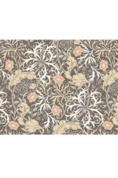 Origin Murals Trailing Seaweed Garden Wall Mural in Charcoal - Size: W350 cm x H280 cm - thumbnail 2