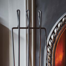 Ivyline Black Linear Companion Set H73cm W27cm - On trend design - Premium Quality - thumbnail 3