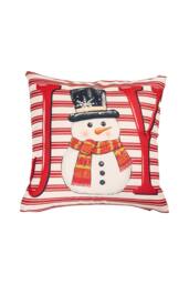 Living and Home Christmas Themed Decorative Pillow Case with Festive Motifs - thumbnail 3