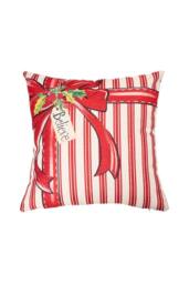 Living and Home Christmas Themed Decorative Pillow Case with Festive Motifs - thumbnail 4