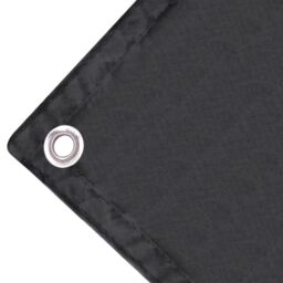 Berkfield Home Balcony Screen Oxford Fabric 90x400 cm Anthracite in Black - thumbnail 3