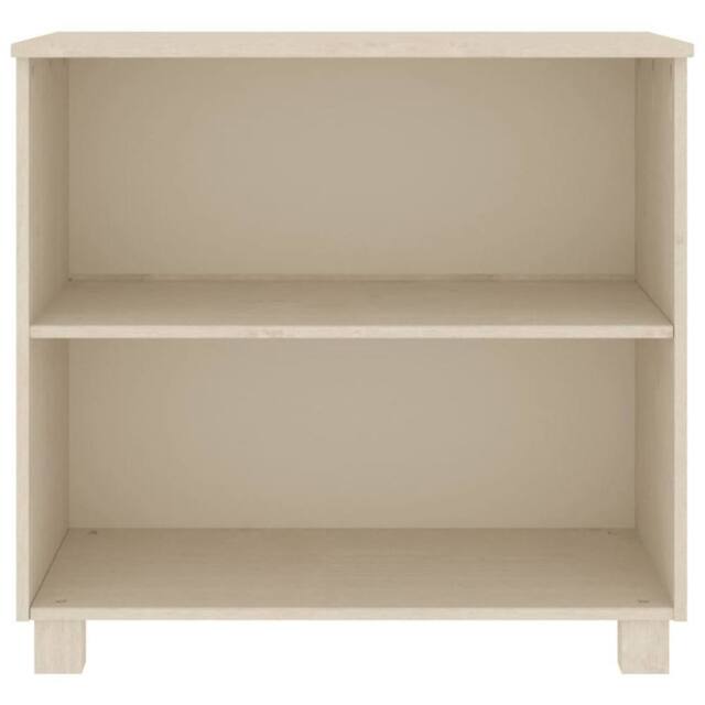 Berkfield Home Sideboard HAMAR Honey Brown 85x35x80 cm Solid Wood Pine in Light Tan - Size: 85 x 35 x 80 cm - image 1