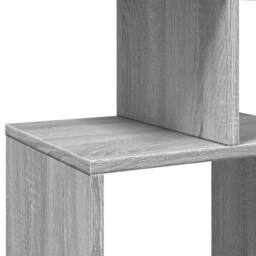 Berkfield Home Classic Book Cabinet Grey Sonoma 92x29x188 cm Engineered Wood - Size: 92 x 29 x 188 cm - thumbnail 9