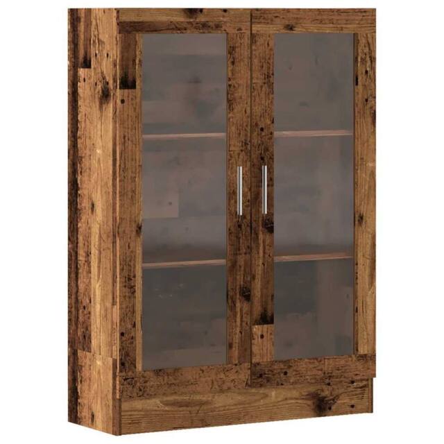 Berkfield Home Book Cabinet Old Wood 82.5x30.5x115 cm Engineered Wood in Brown - image 1