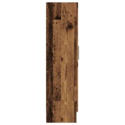 Berkfield Home Book Cabinet Old Wood 82.5x30.5x115 cm Engineered Wood in Brown - thumbnail 6