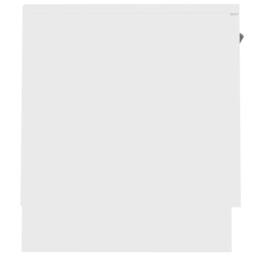 Berkfield Home TV Cabinet White 140x35x40 cm Engineered Wood - Size: 140 x 35 x 40 cm - thumbnail 6