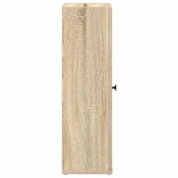 Berkfield Home Bathroom Cabinet with Roll Holder Sonoma Oak 20.5x22x72 cm in Brown - thumbnail 6