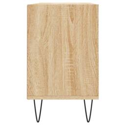Berkfield Home TV Cabinet Sonoma Oak 103.5x30x50 cm Engineered Wood in Light Tan - thumbnail 5