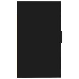 Berkfield Home Wall Mounted TV Cabinet Black 40x34.5x60 cm - thumbnail 6