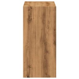 Berkfield Home Bookcase Artisian Oak 68.5x32x68.5 cm Engineered Wood in Brown - thumbnail 5