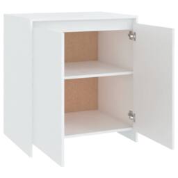 Berkfield Home Sideboard White 70x41x75 cm Engineered Wood - Size: 70 x 41 x 75 cm - thumbnail 8