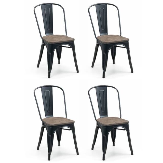 Cheshire Ashford Premium Metal Dining Chairs - Set of 4 - image 1