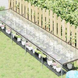 Berkfield Home Plant Cover¬†with Eyelets 1x5 m Polyethylene - thumbnail 2