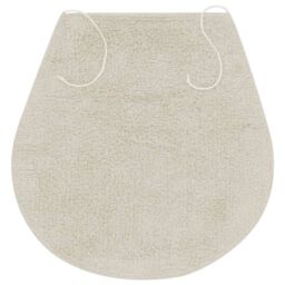 Berkfield Home Bathroom Mat Set 3 Pieces Fabric White - thumbnail 3