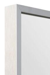 "MirrorOutlet The Artus - Silver Aluminium Edged Wall Mirror 35"" X 24"" (90CM X 60CM) - Size: 1 Pack" - thumbnail 6
