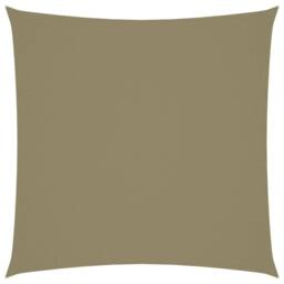 Berkfield Home Sunshade Sail Oxford Fabric Square 4.5x4.5 m Beige - thumbnail 1