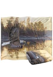 Wild Wings Gone Fishing 2 Silky Touch Super Soft Throw Blanket 152 X 127 cm in White - thumbnail 2