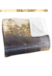 Wild Wings Gone Fishing 2 Silky Touch Super Soft Throw Blanket 152 X 127 cm in White - thumbnail 3